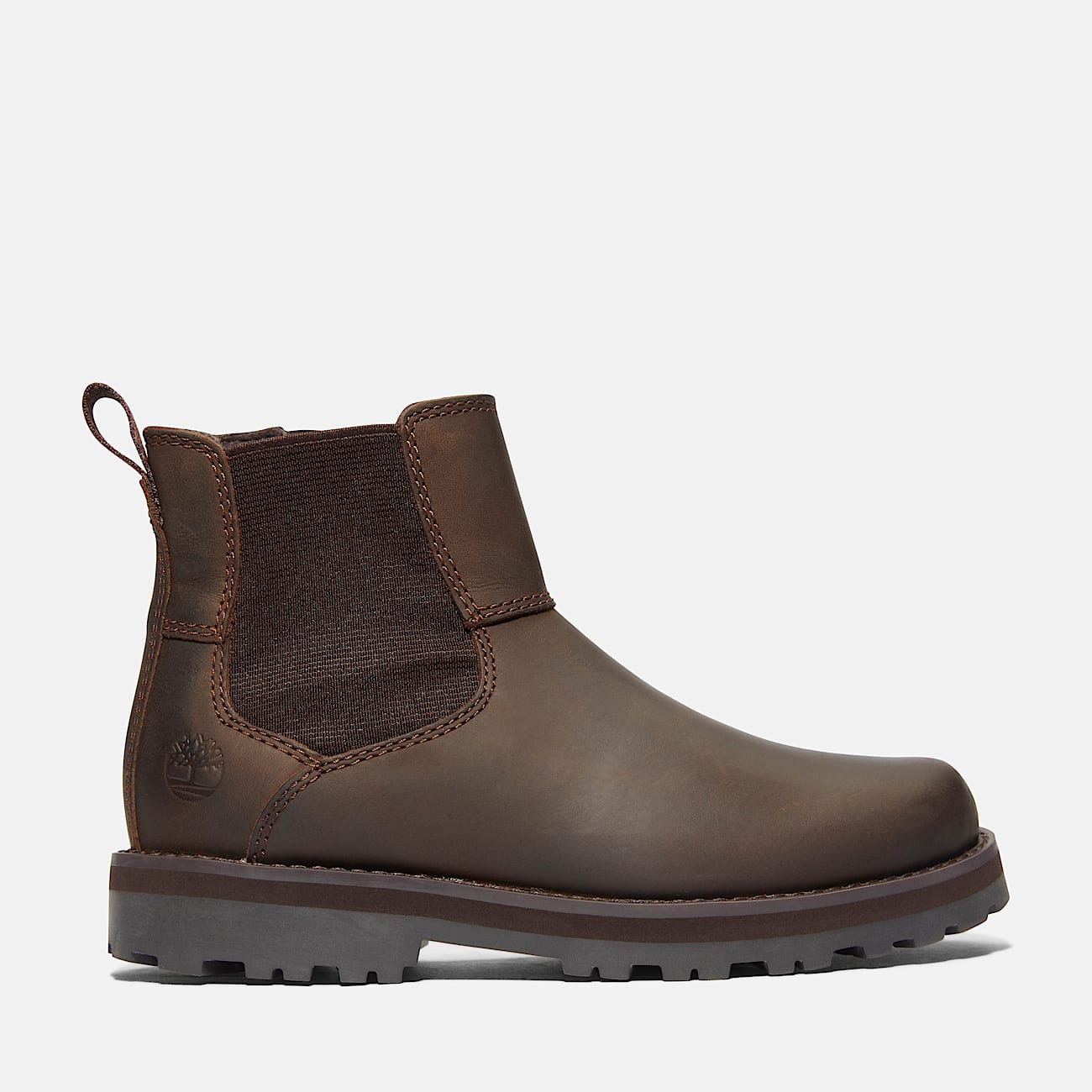 Courma Kid Chelsea Boot für Kinder in Dunkelbraun - 1