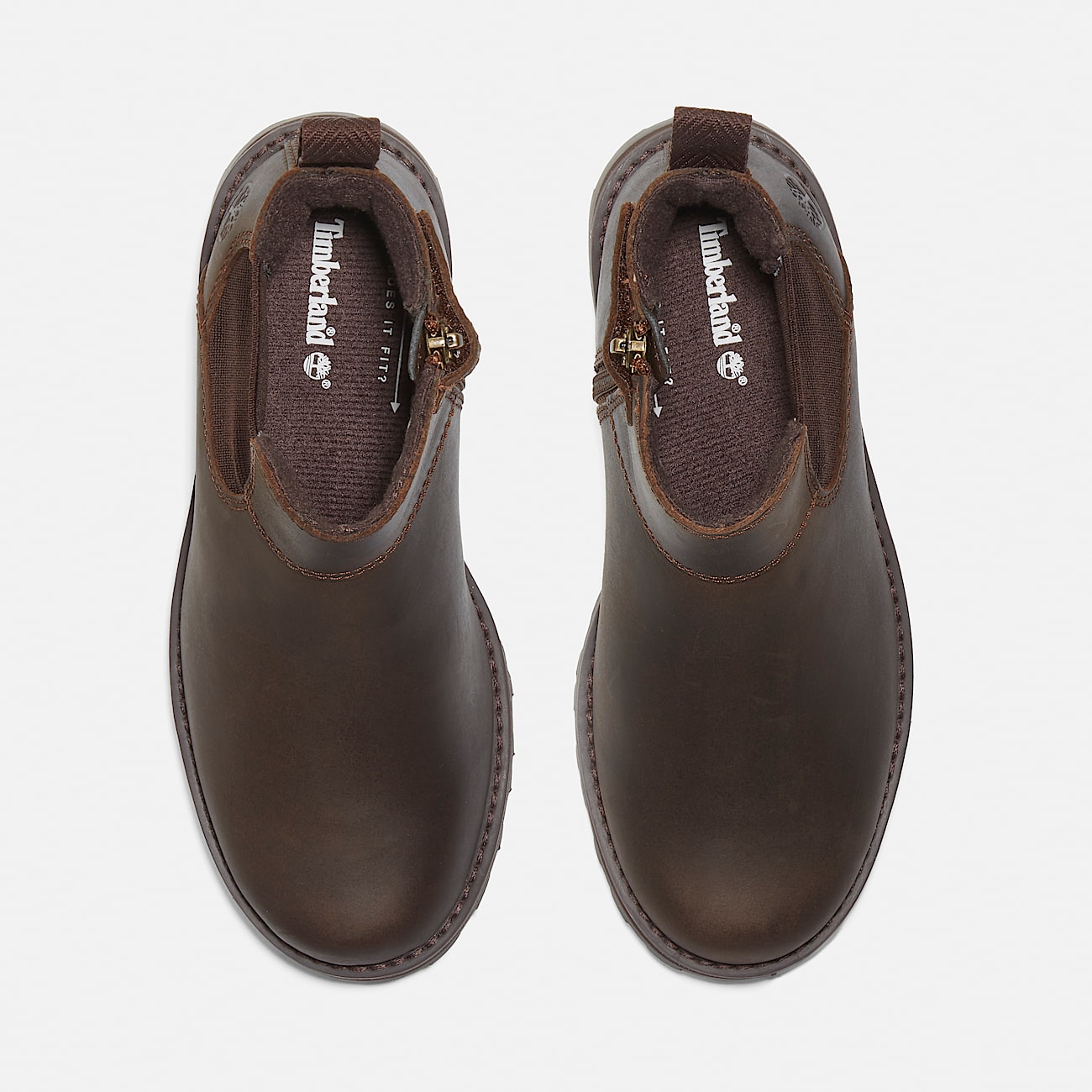 Courma Kid Chelsea Boot für Kinder in Dunkelbraun - 2
