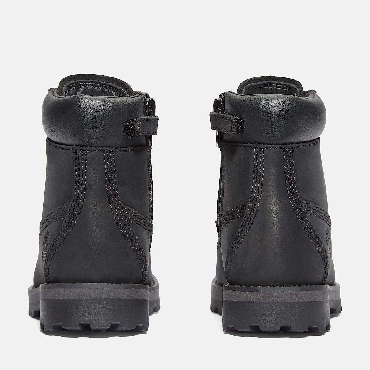 Courma Kid Lace-Up Boot for Youth in Black - 5