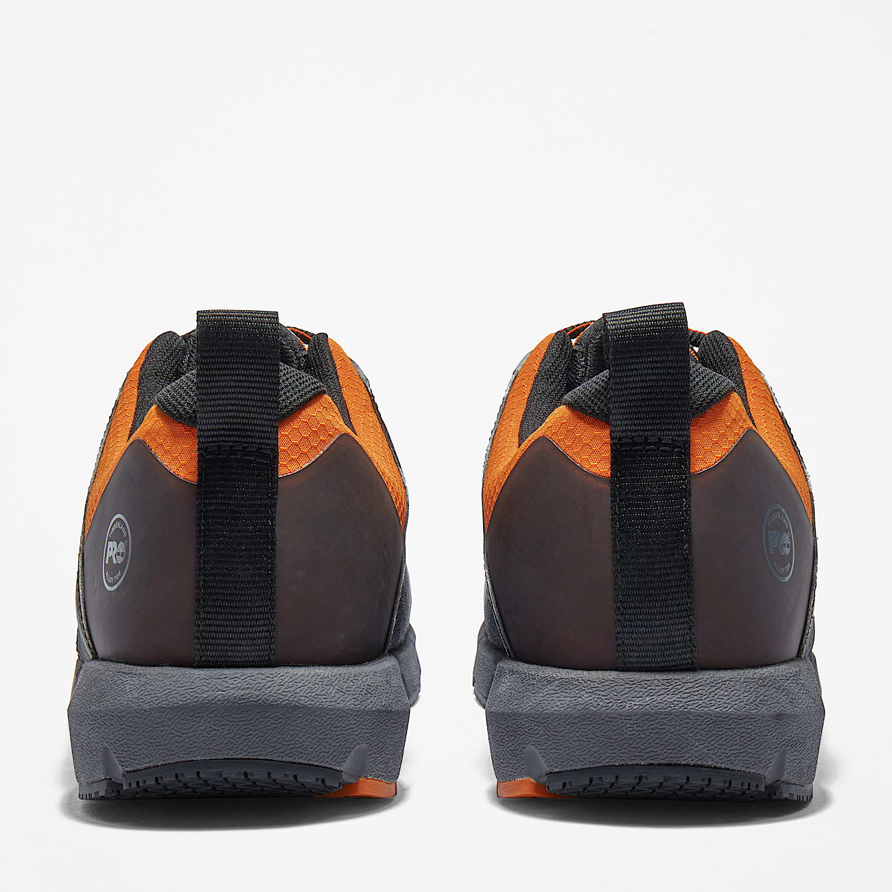 Radius Work Trainer for Men in Black and Orange - 5
