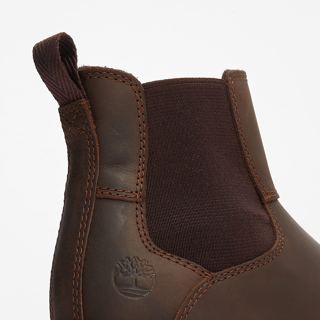 Courma Kid Chelsea Boot for Junior in Dark Brown - 7