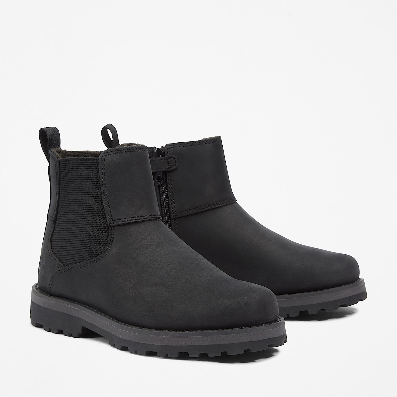 Corma Kid Chelsea Boot for Junior in Black - 4