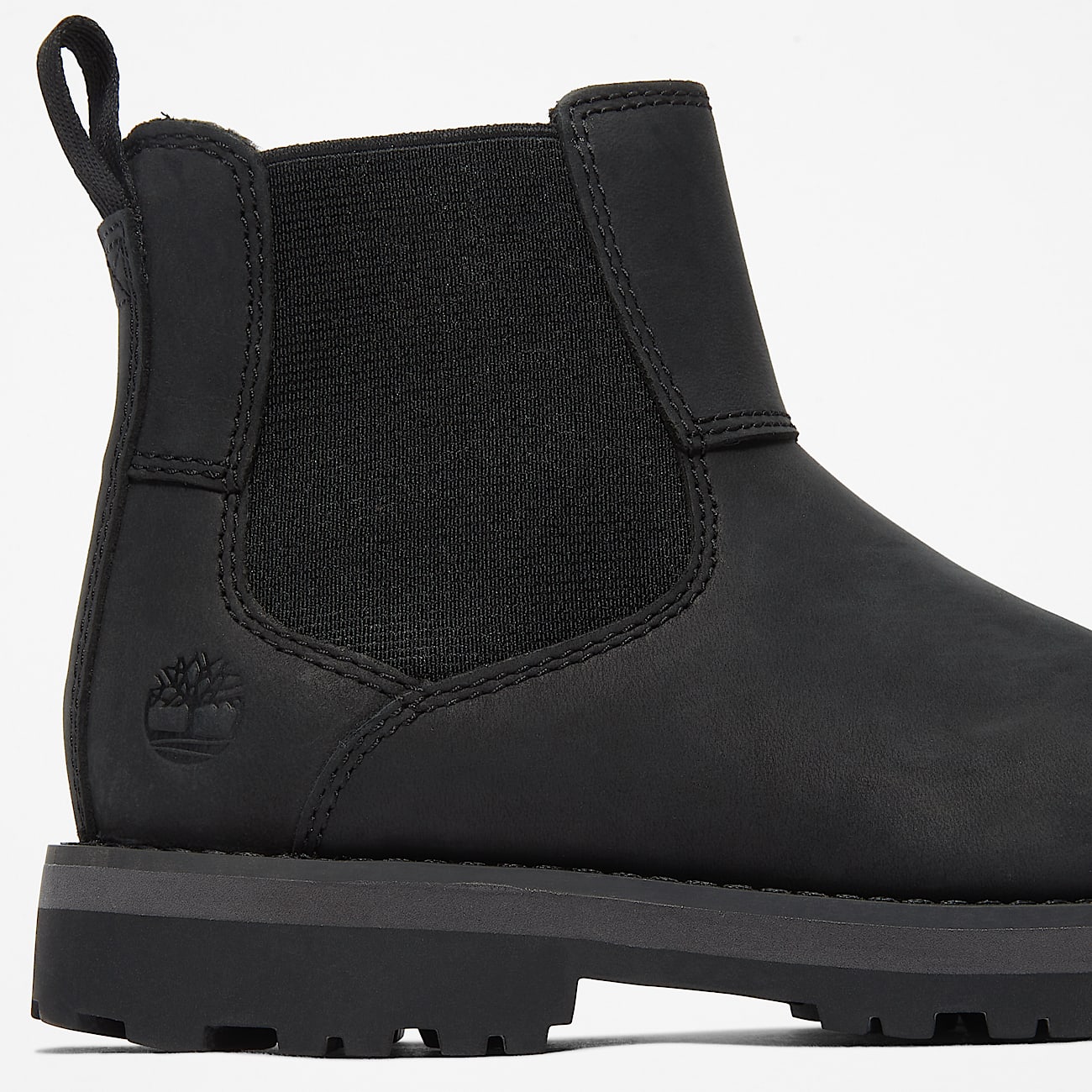 Corma Kid Chelsea Boot for Junior in Black - 7