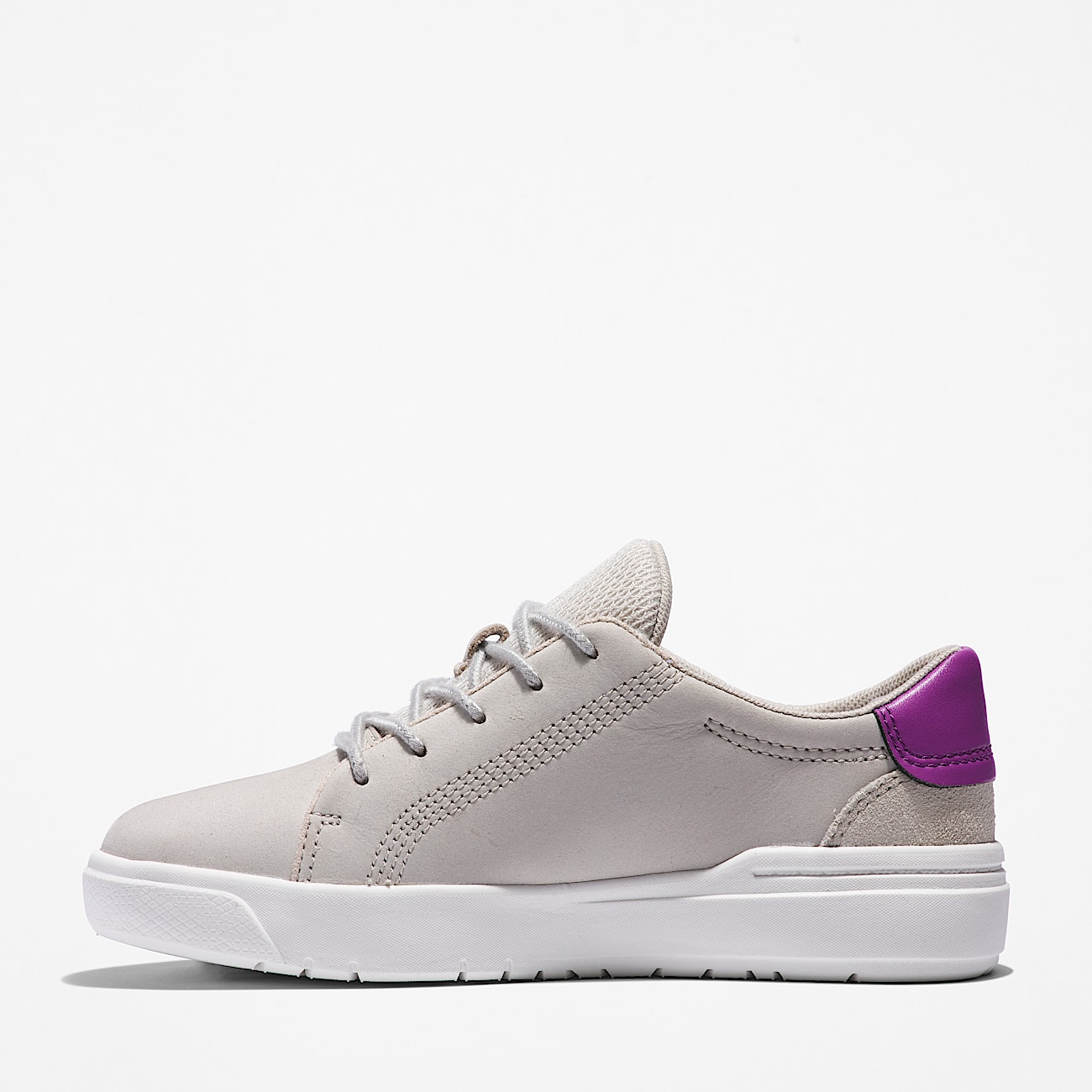 Seneca Bay Lace-up Trainer for Youth in Beige