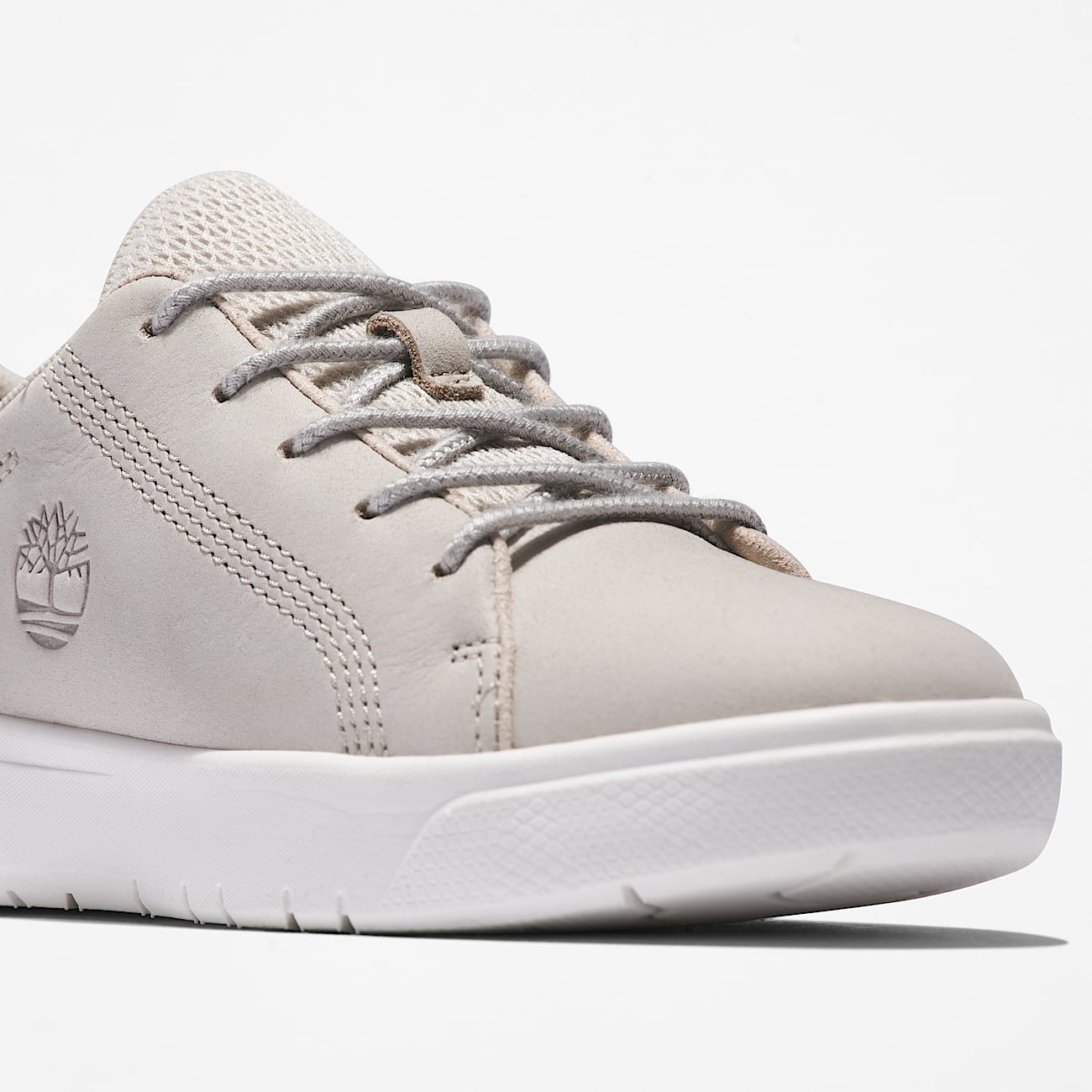 Seneca Bay Lace-up Trainer for Youth in Beige