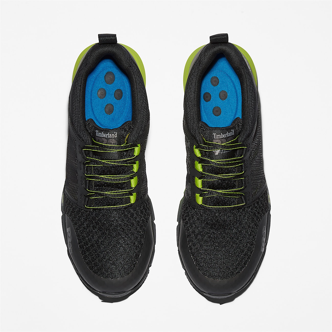 Zapatillas de trabajo Radius para hombre en negro y verde - 2