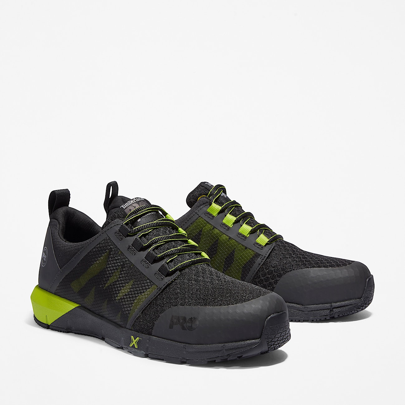 Zapatillas de trabajo Radius para hombre en negro y verde - 4