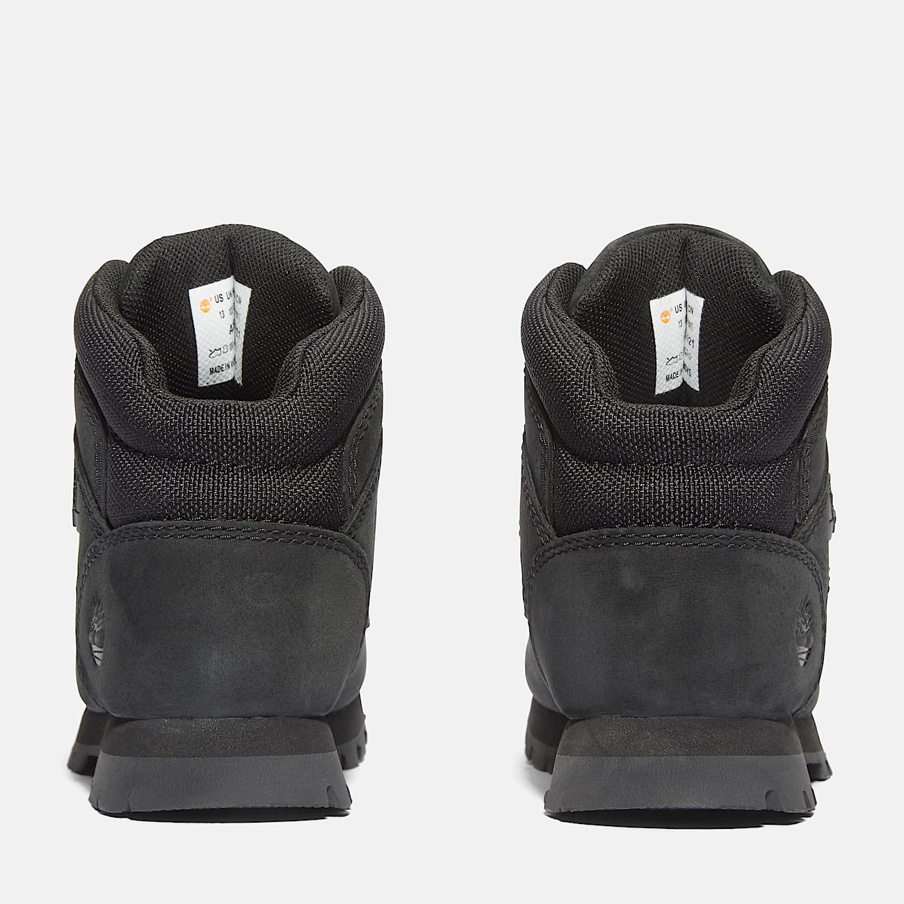 Euro Sprint Mid Lace-Up Boot for Youth in Black