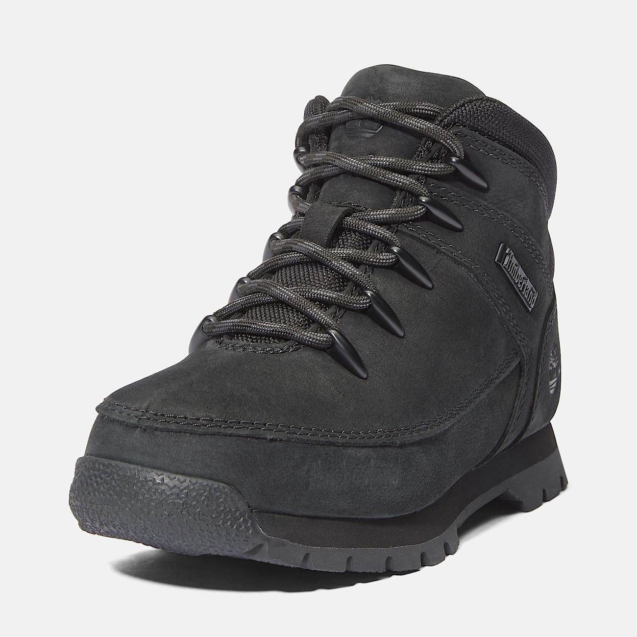 Euro Sprint Mid Lace-Up Boot for Youth in Black