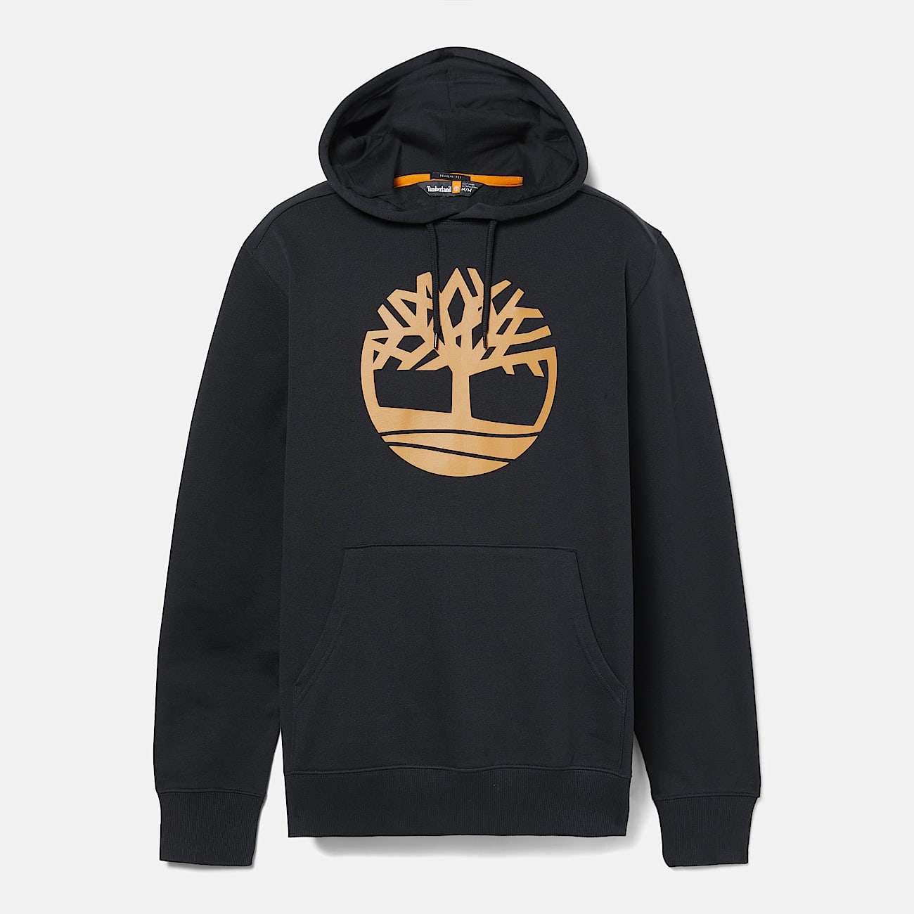 Kennebec River Tree Logo Hoodie for Men in Black