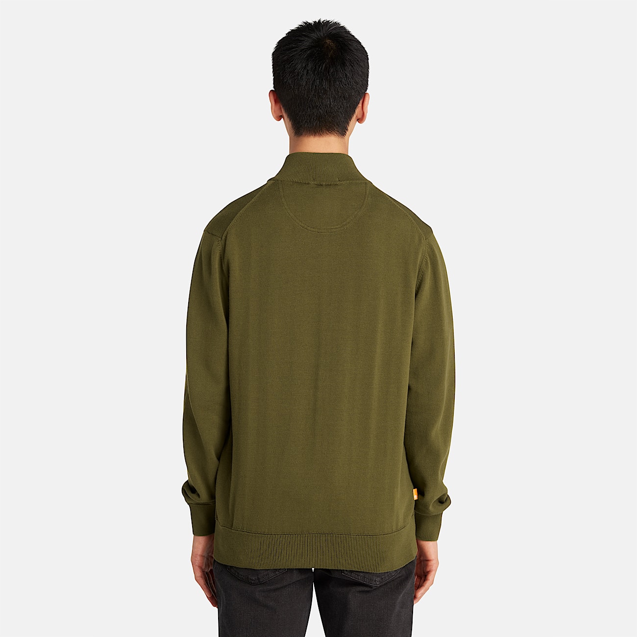 Williams River Reißverschluss-Pullover für Herren in Grün - 5