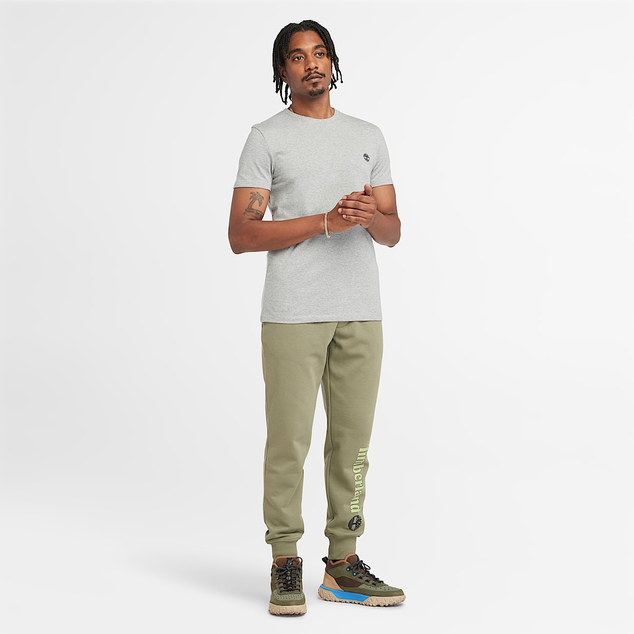 Dunstan River T-Shirt für Herren in Grau - 2