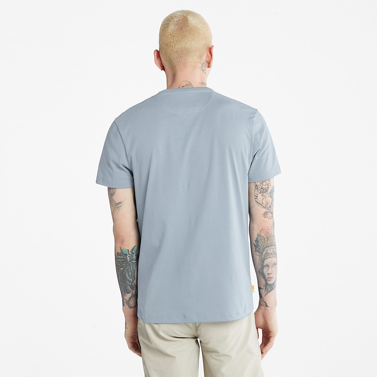 T-shirt Dunstan River da Uomo in blu chiaro - 6