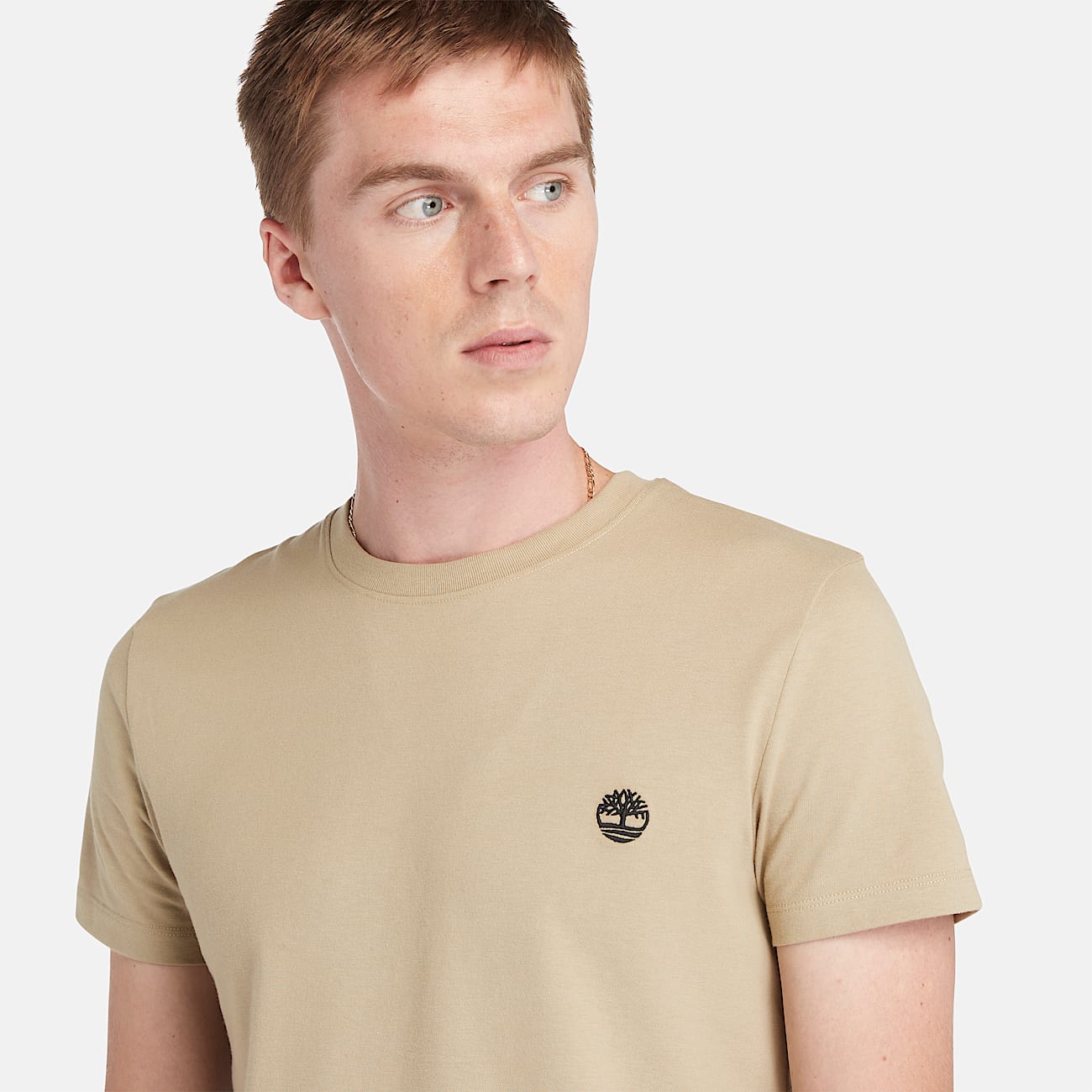 Dunstan River T-Shirt for Men in Beige