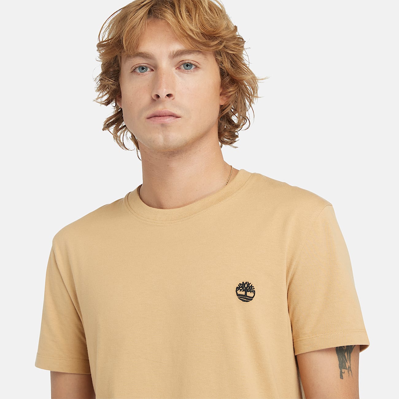 T-shirt Dunstan River da Uomo in giallo chiaro - 3