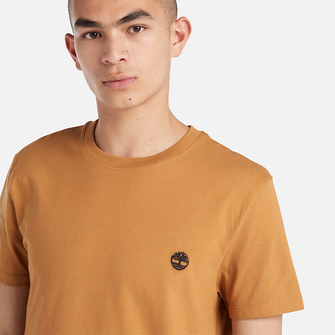T-shirt Dunstan River para Homem em amarelo-escuro - 3