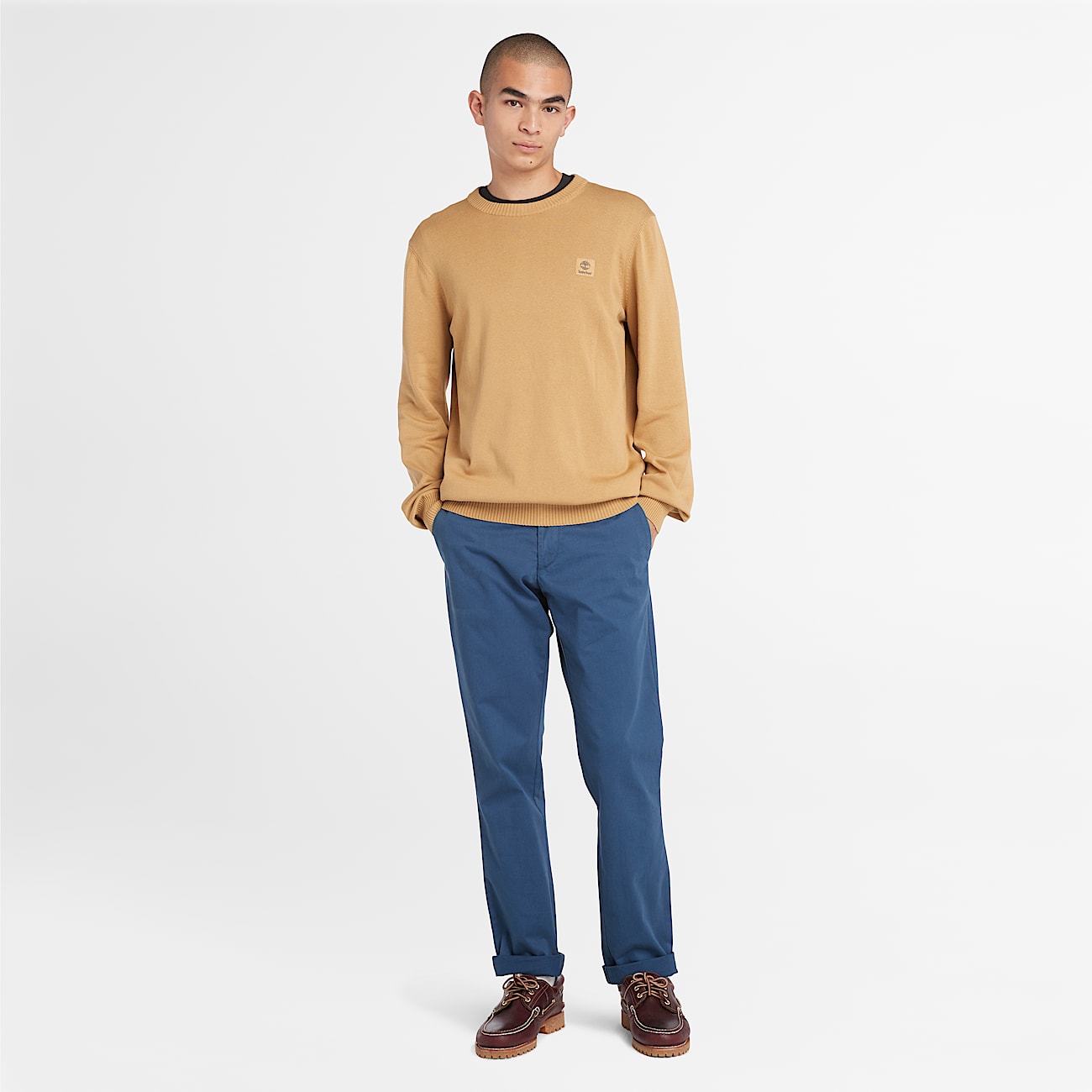 Claremont Chinohose aus Twill für Herren in Blau