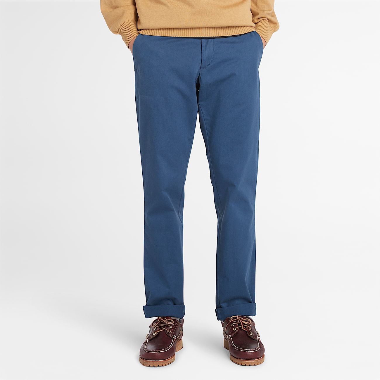 Claremont Chinohose aus Twill für Herren in Blau