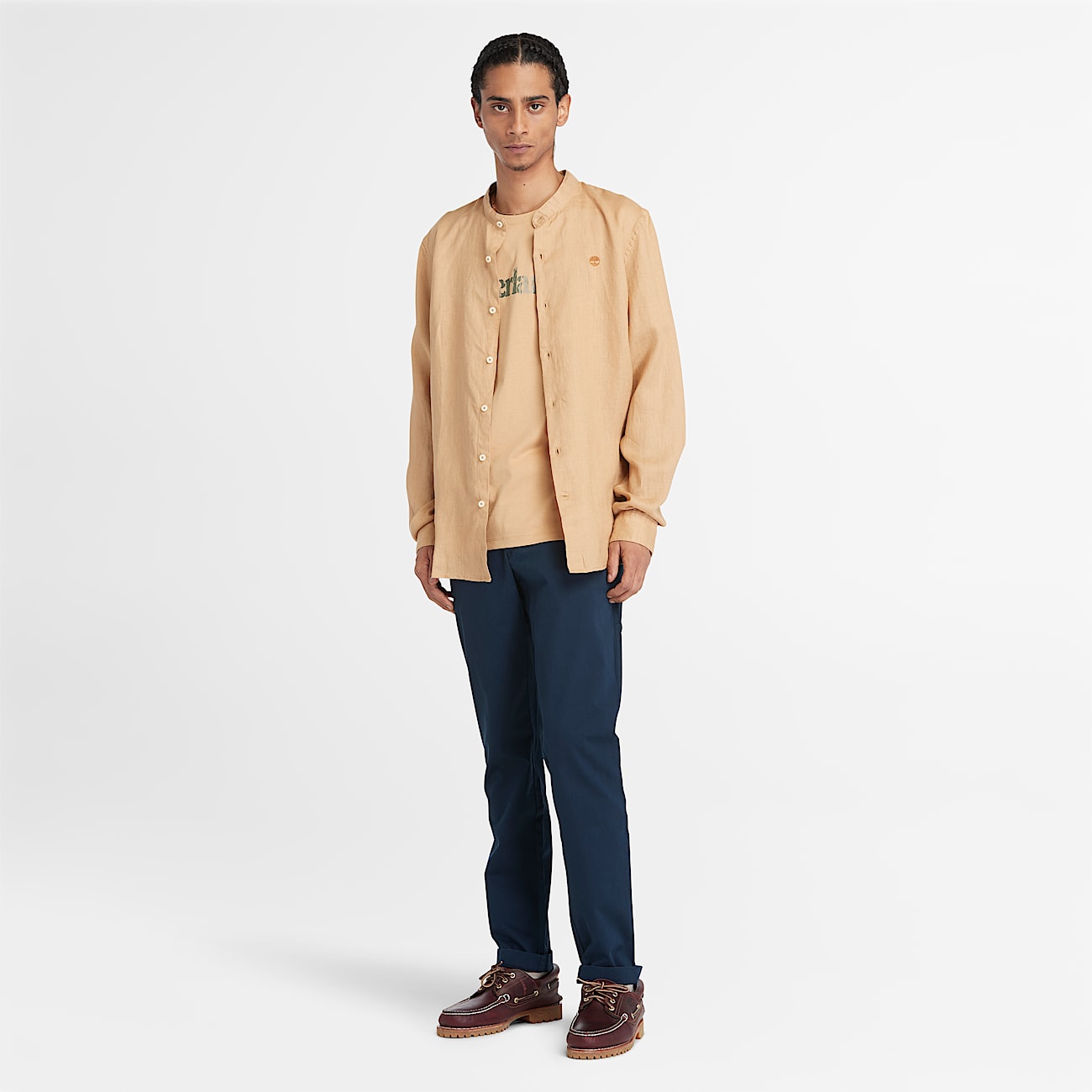 Claremont Chinohose aus Twill für Herren in Dunkelblau - 2