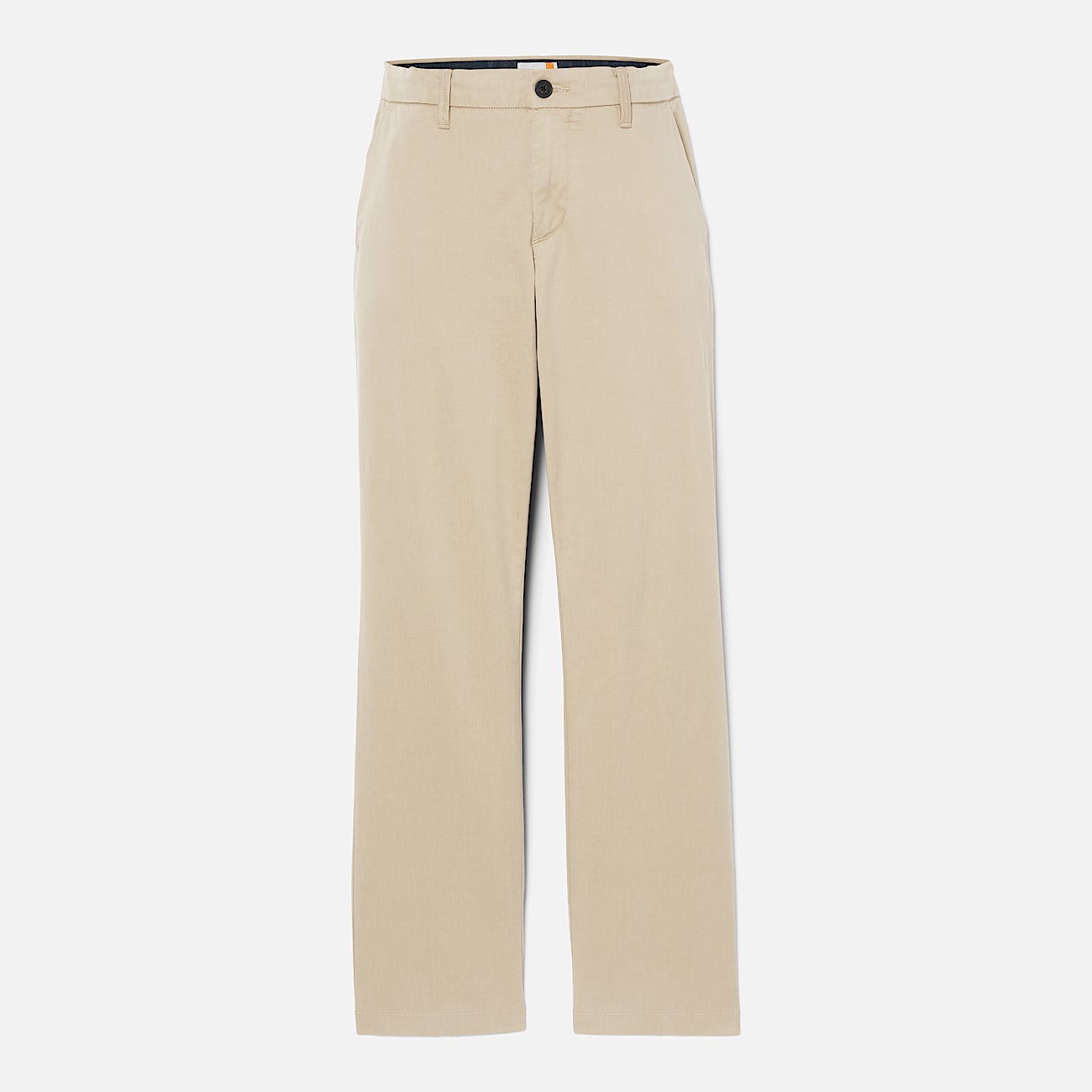 Claremont Chinobroek van keperstof voor heren in beige