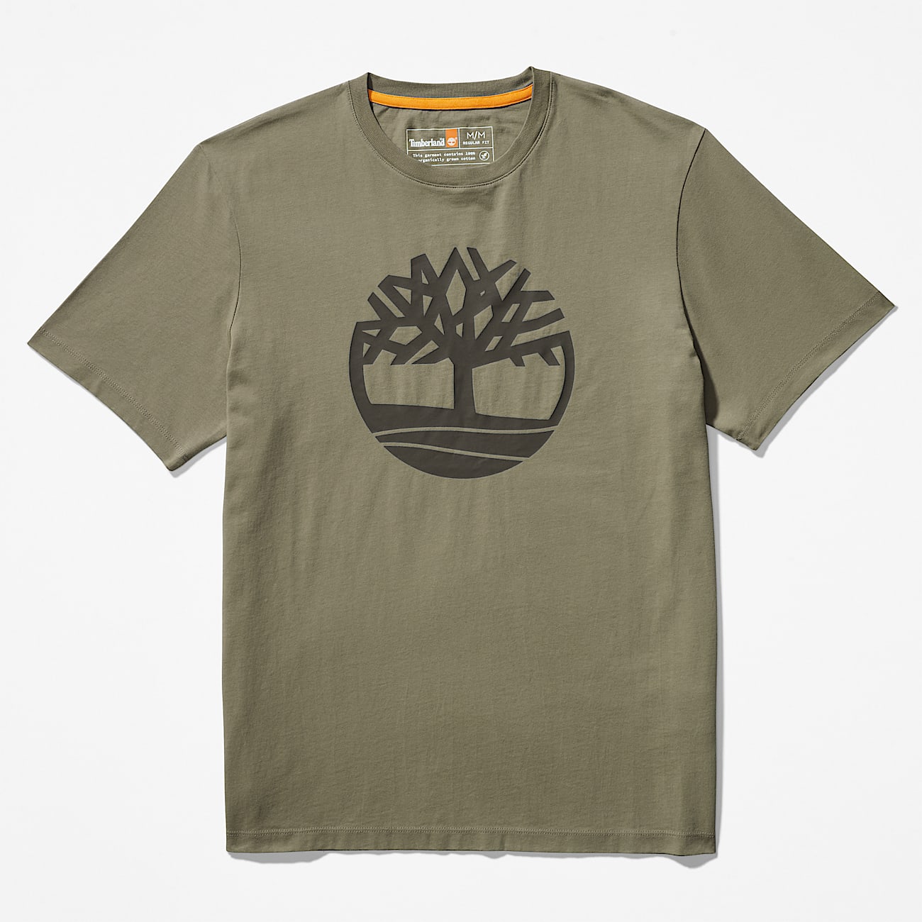 T-shirt à logo arbre Kennebec River pour homme en vert foncé - 6