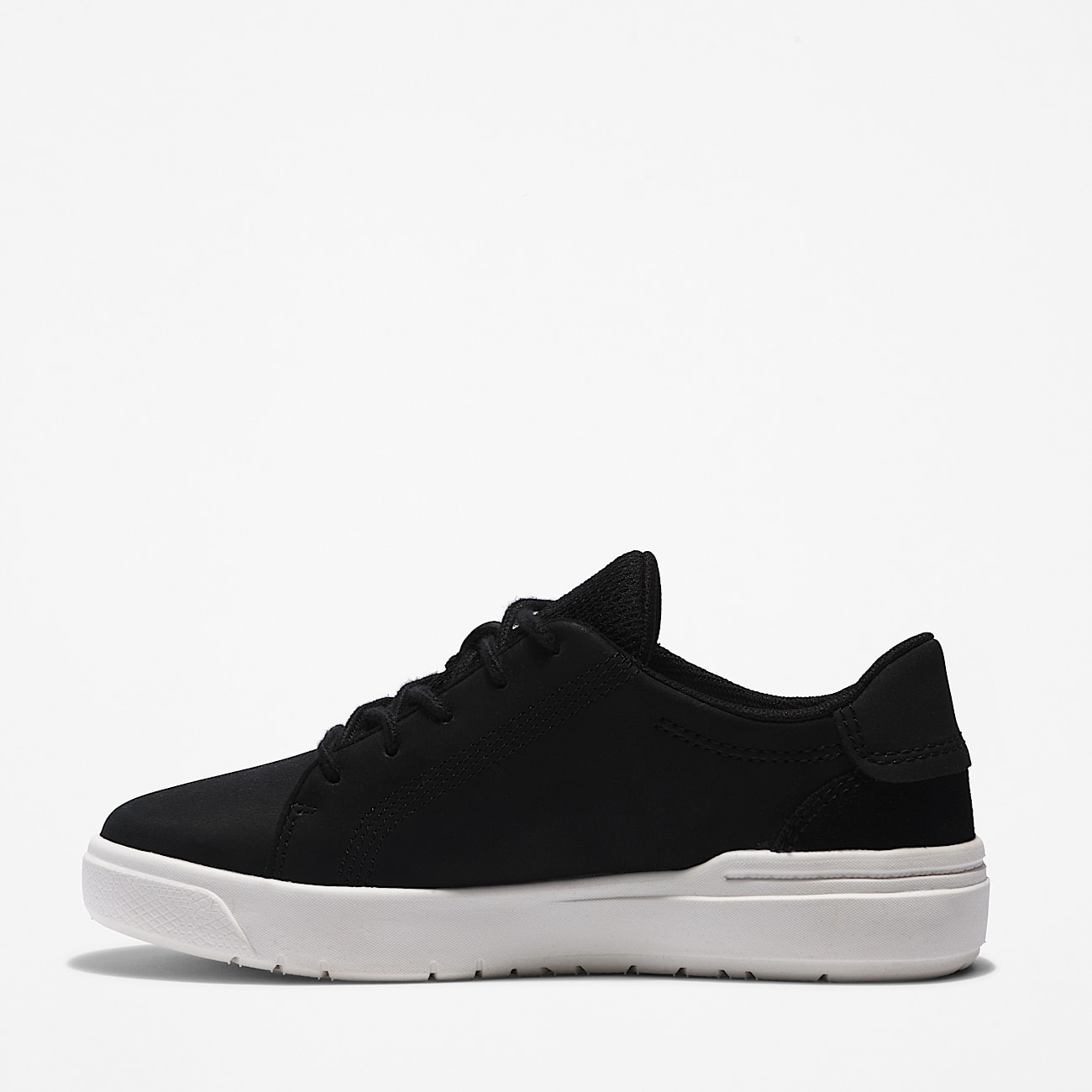 Seneca Bay Lace-up Trainer for Junior in Black
