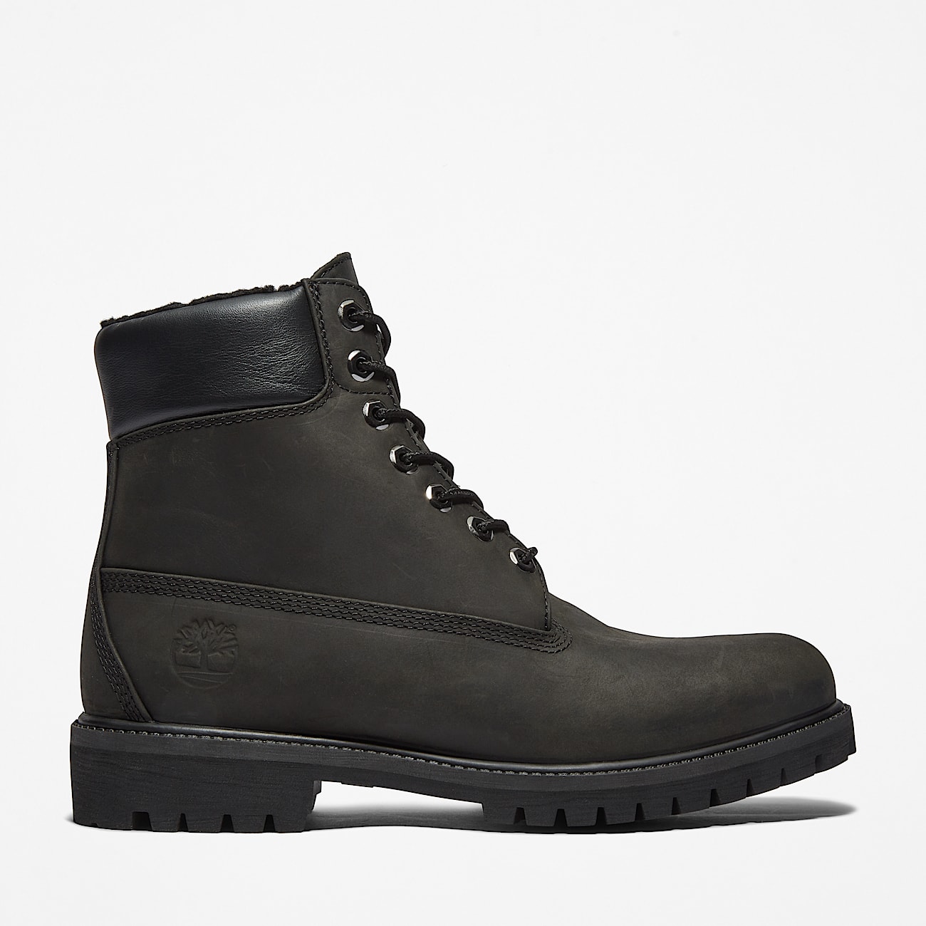 Wasserdichter Timberland Premium 6-Inch Boot zum Schnüren für Herren in Schwarz