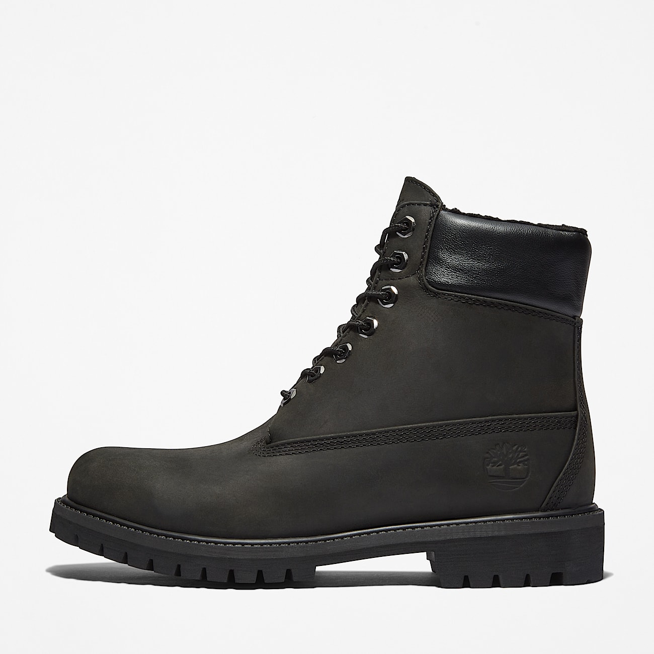 Wasserdichter Timberland Premium 6-Inch Boot zum Schnüren für Herren in Schwarz