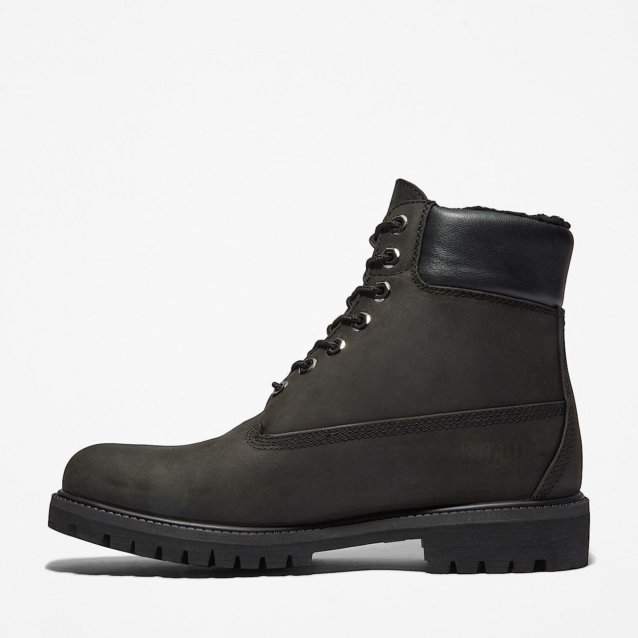 Wasserdichter Timberland Premium 6-Inch Boot zum Schnüren für Herren in Schwarz
