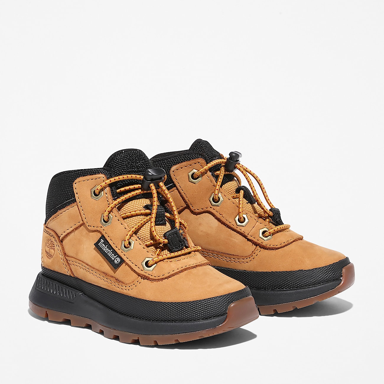 Field Trekker Mid Lace-Up Trainer for Toddler in Yellow - 4