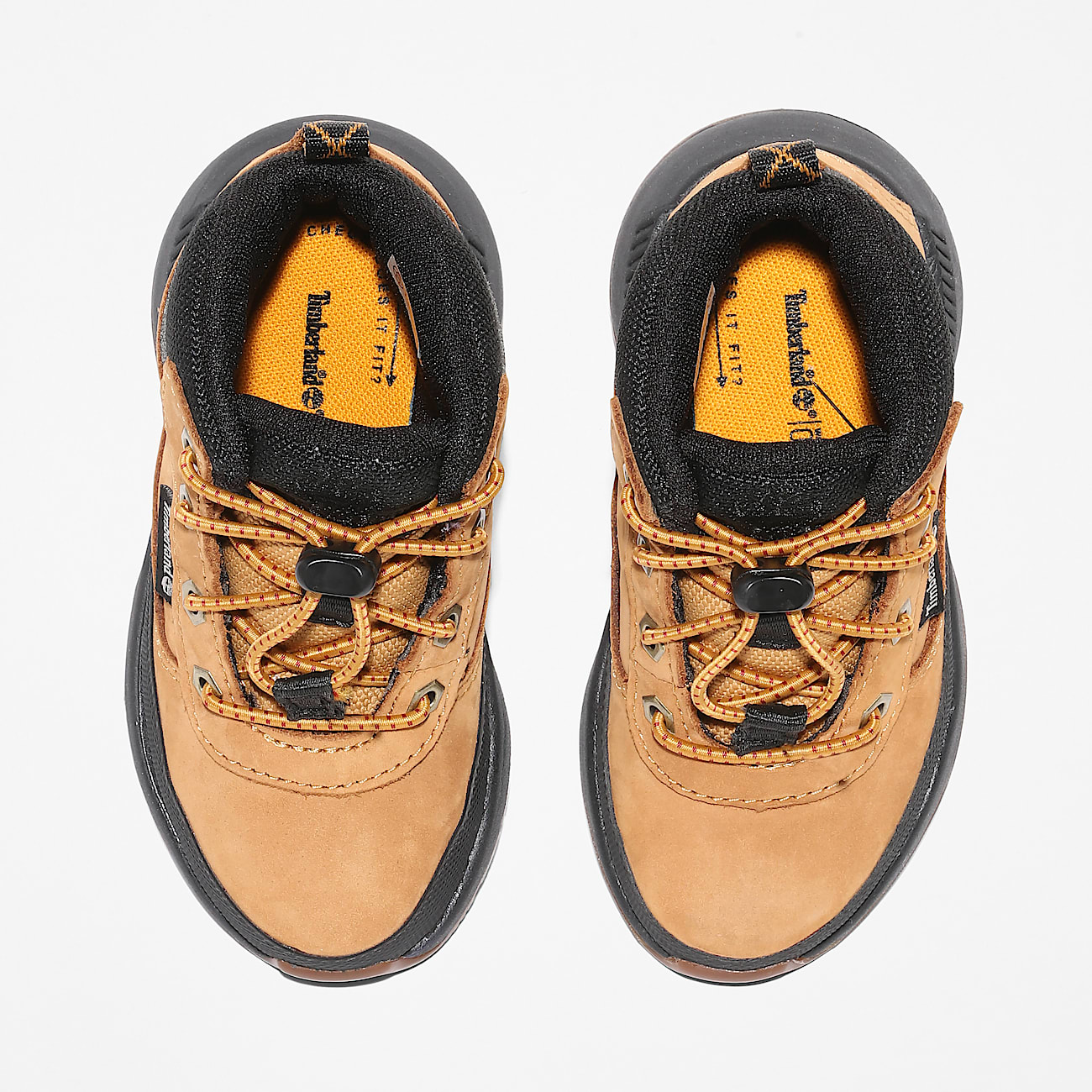 Field Trekker Mid Lace-Up Trainer for Toddler in Yellow - 2