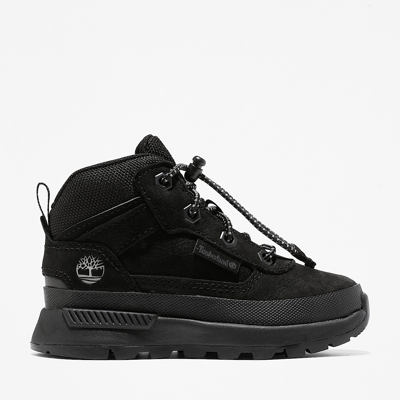 Sneaker Stringata Field Trekker Mid da Bambino (dal 20 al 30) in colore nero