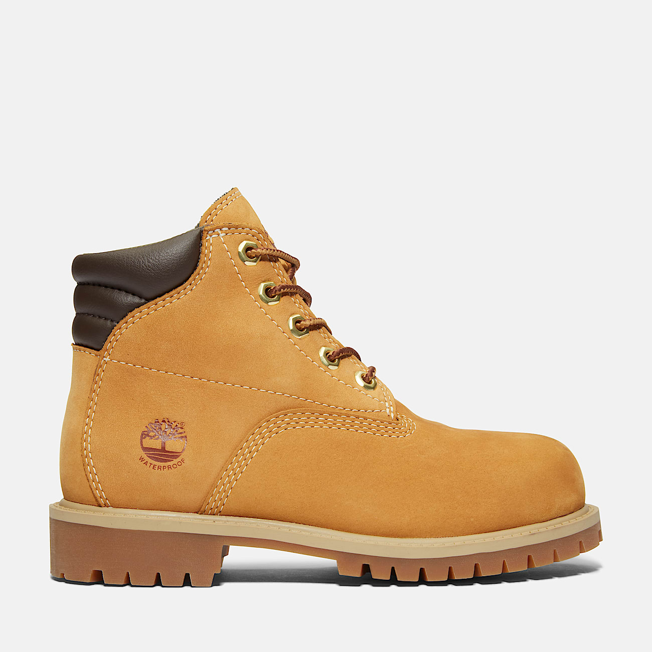 Timberland® Premium 6-Inch Waterproof Boot for Junior in Yellow - 1