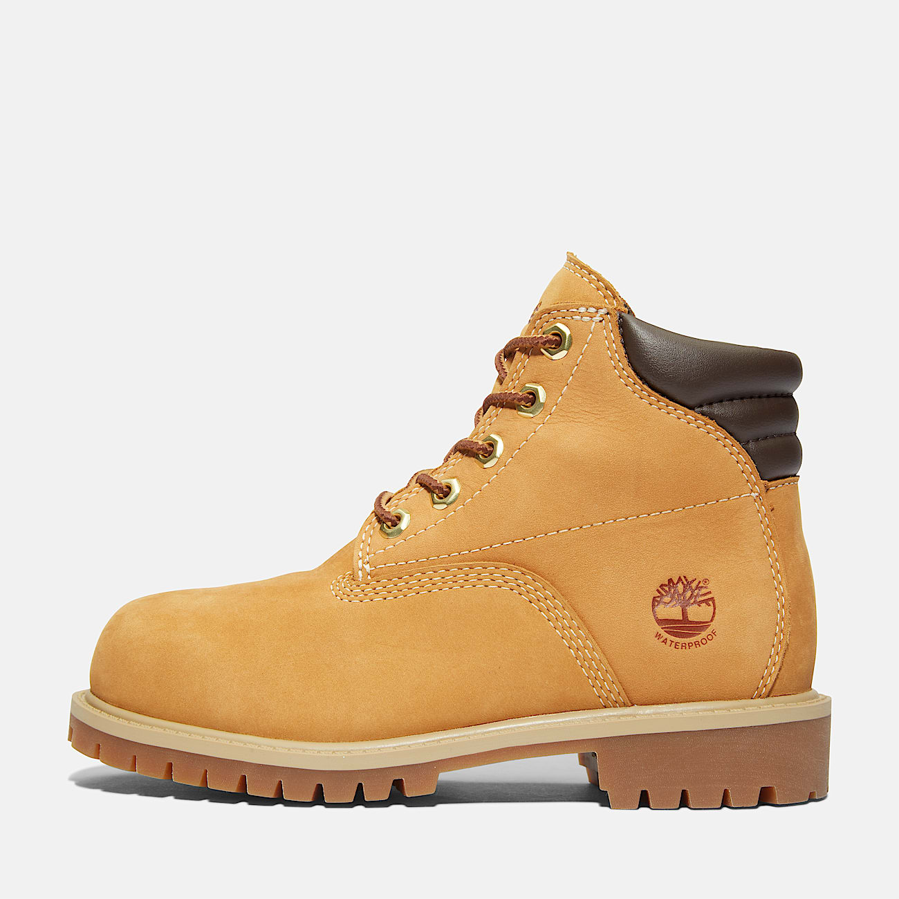 Timberland® Premium 6-Inch Waterproof Boot for Junior in Yellow - 8
