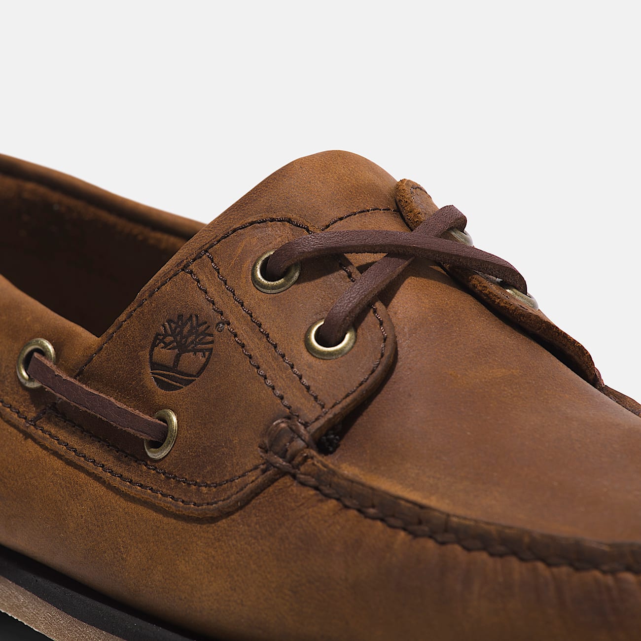 Klassischer Bootsschuh für Herren in Braun, vollnarbig - 7