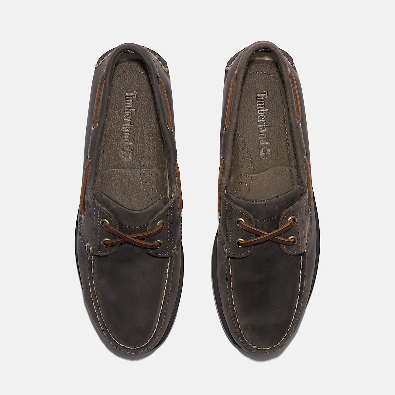 Klassischer Bootsschuh für Herren in Grau - 2