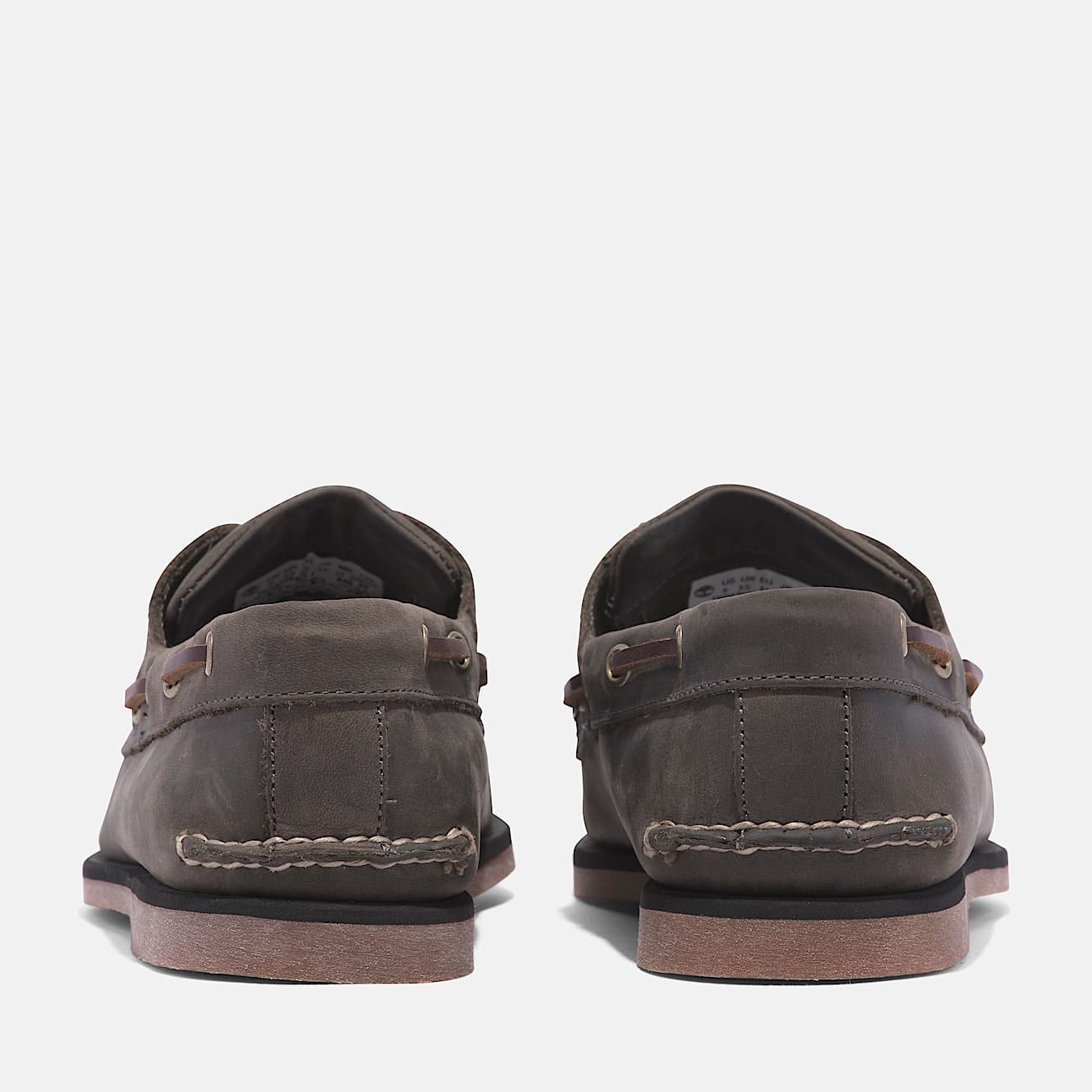 Klassischer Bootsschuh für Herren in Grau - 5