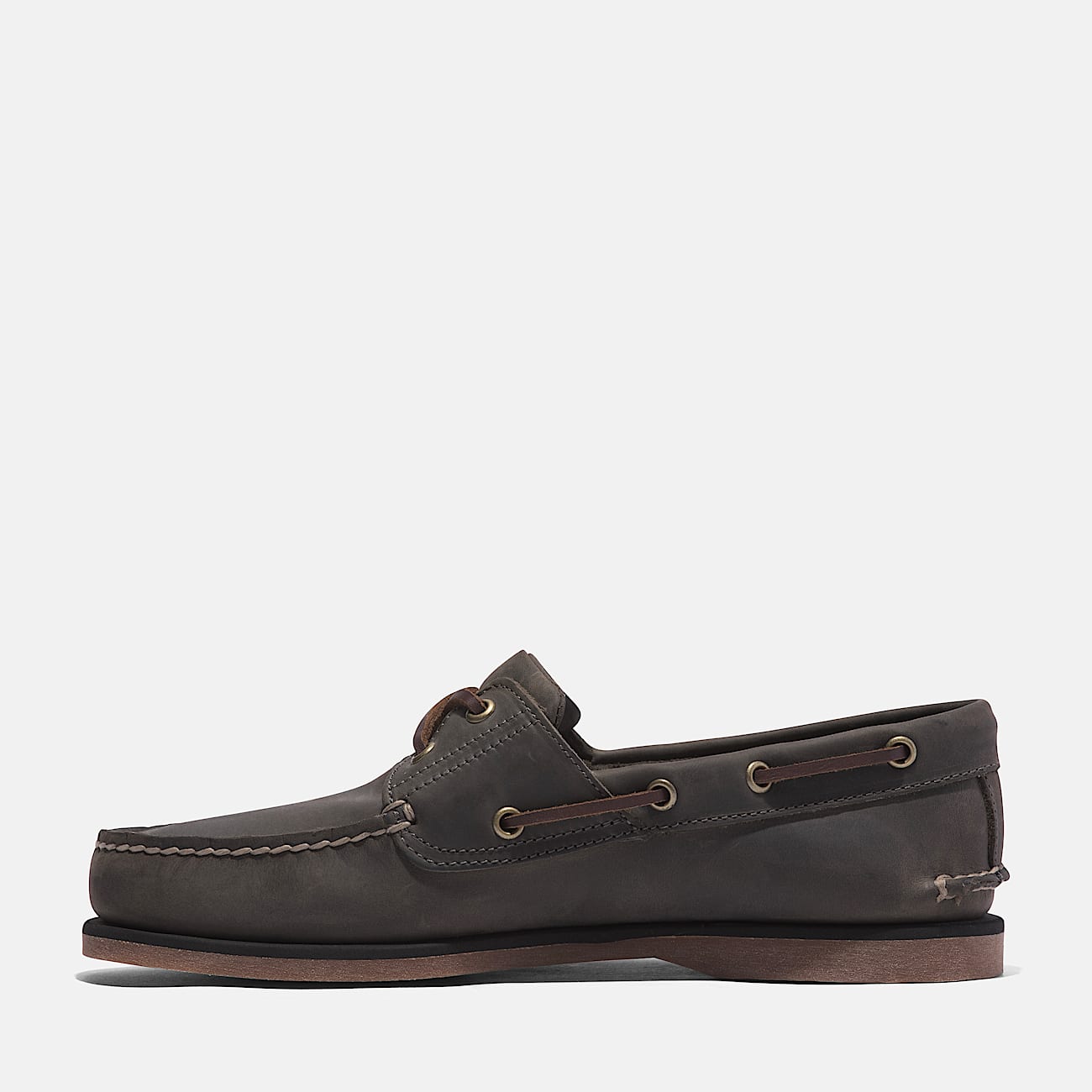 Klassischer Bootsschuh für Herren in Grau - 6