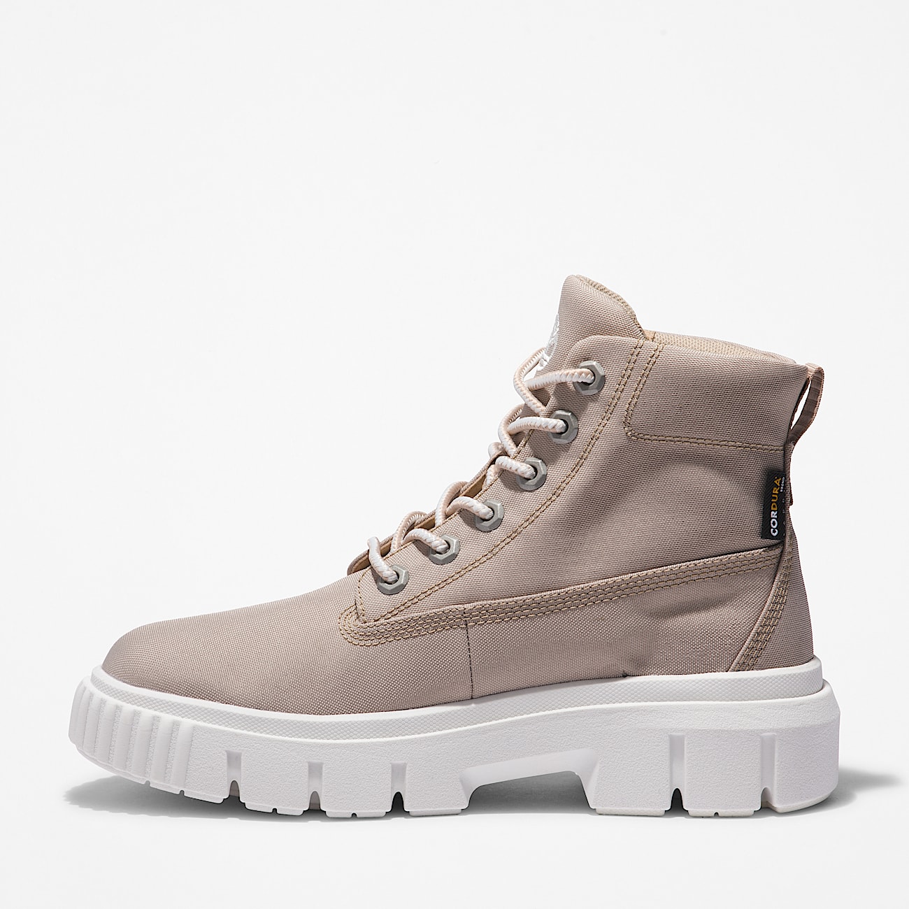 Stivale Stringato Greyfield Mid da Donna in beige - 6
