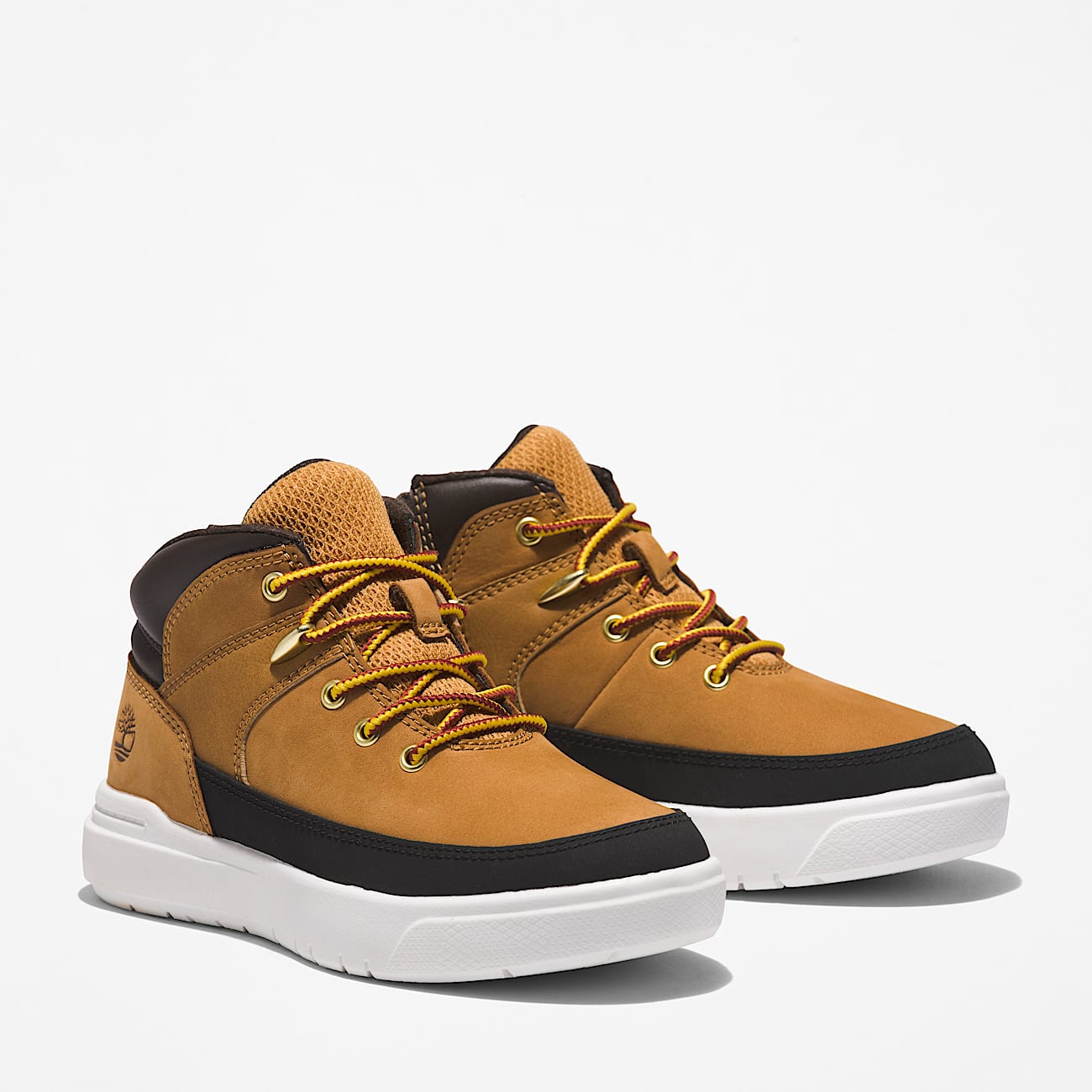 Sneaker Stringata Seneca Bay Mid da Bambino (dal 30,5 al 35) in giallo