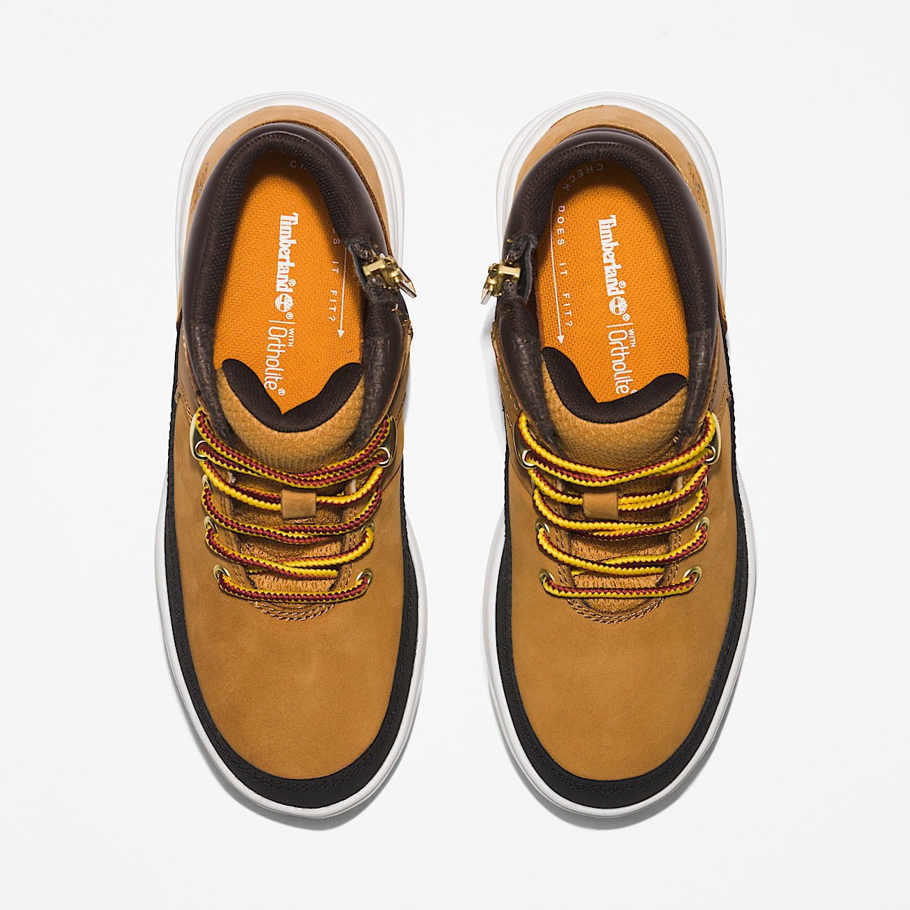 Sneaker Stringata Seneca Bay Mid da Bambino (dal 30,5 al 35) in giallo