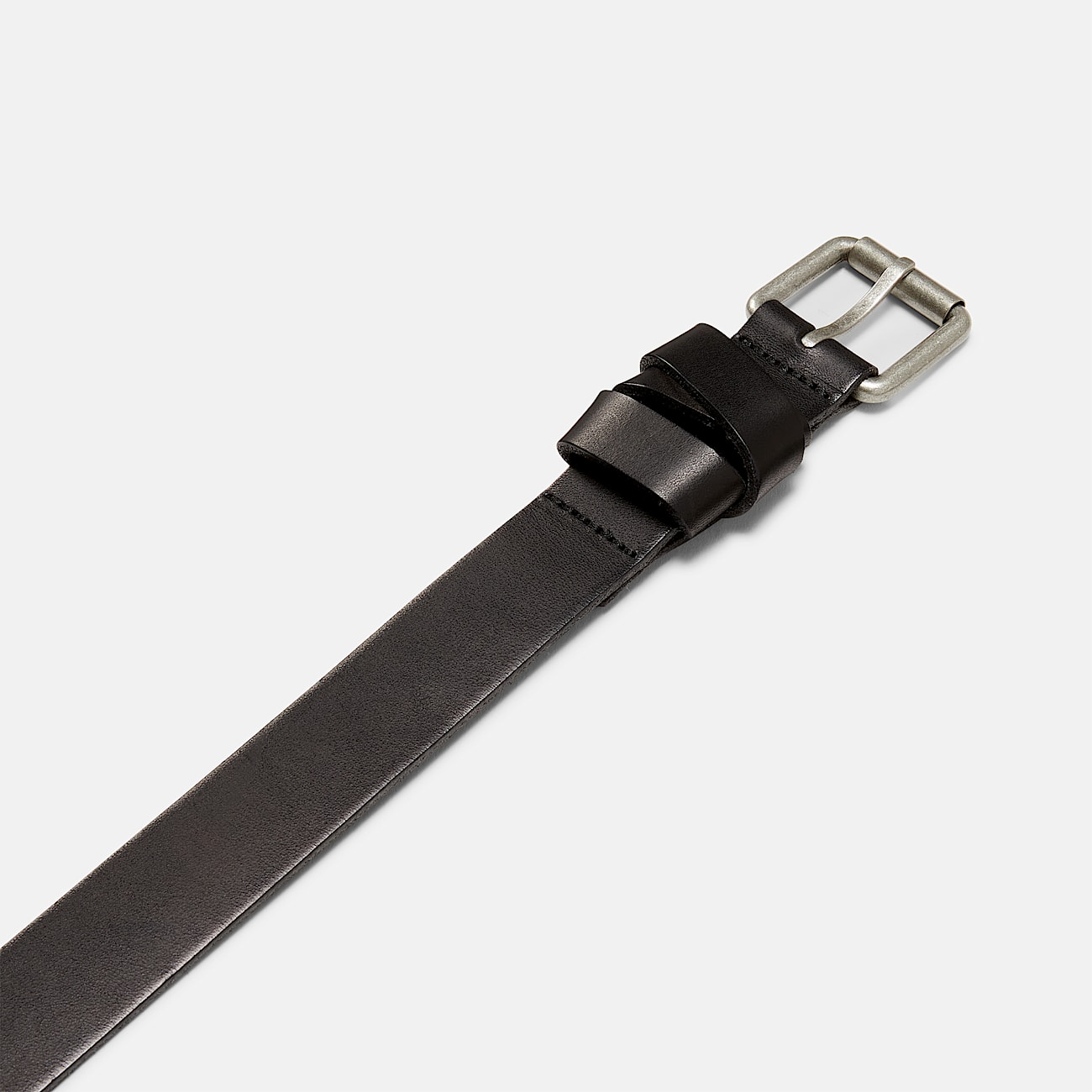 30 mm brede riem met omwikkelde lus voor dames in zwart - 2