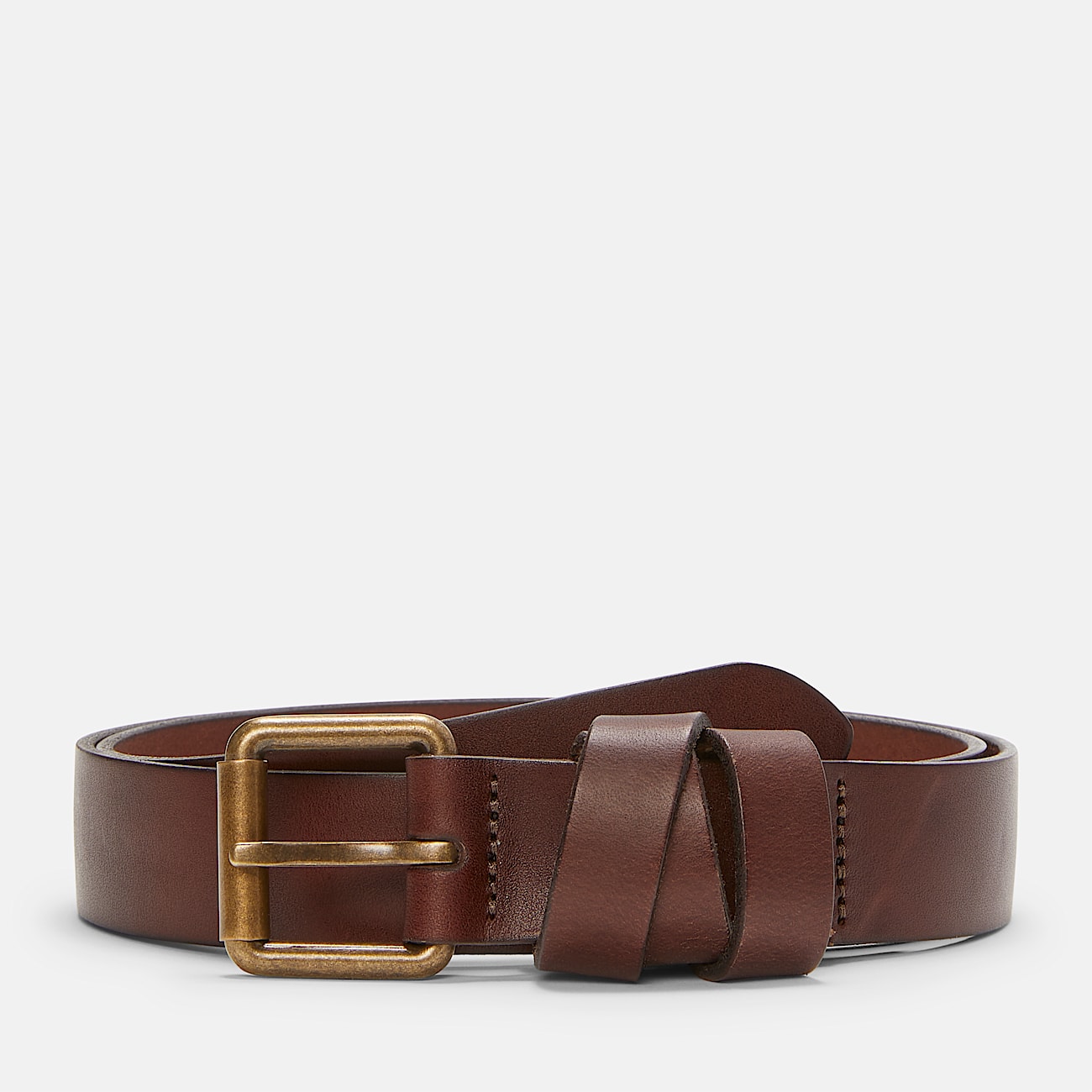 30MM Wrap Keeper Belt for Women in Light Brown