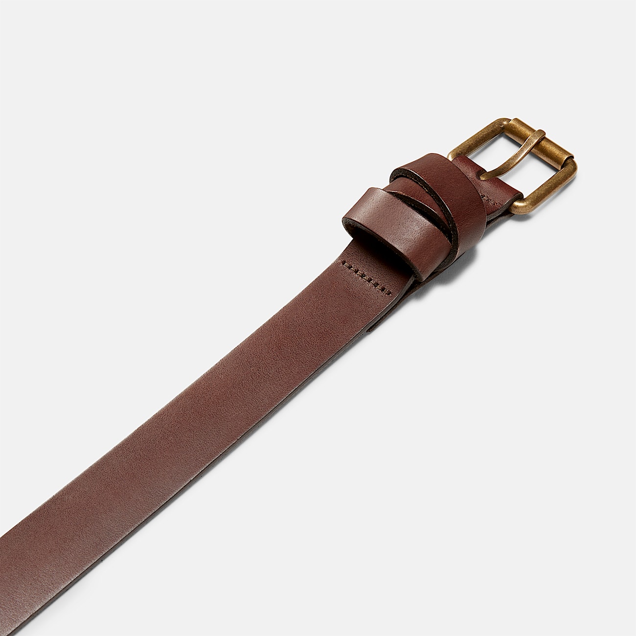 30MM Wrap Keeper Belt for Women in Light Brown