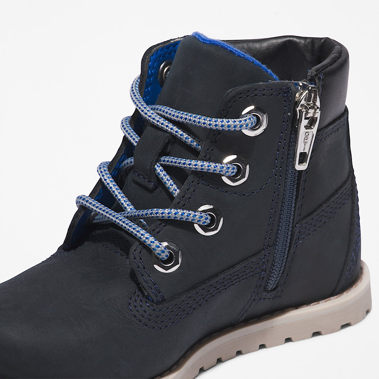 Scarponcino con Zip e Collo Morbido Pokey Pine da Bambino (dal 20 al 30) in blu scuro - 6