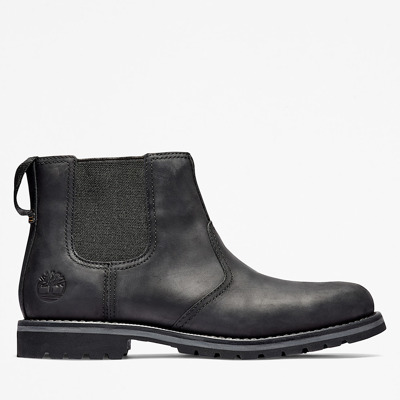 Larchmont Mid Chelsea Boot for Men in Black