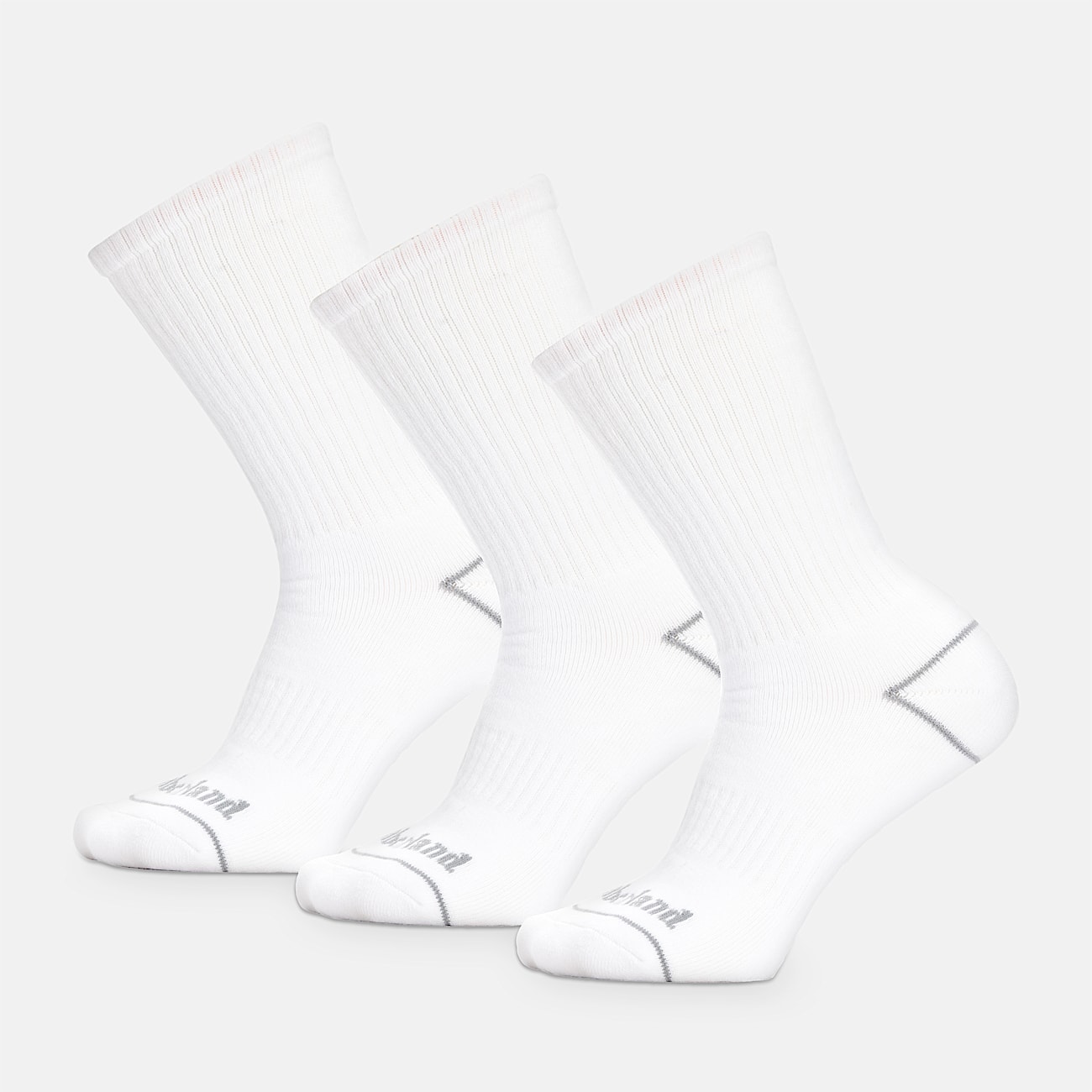 Lot de 3 paires de chaussettes Bowden unisexes en blanc