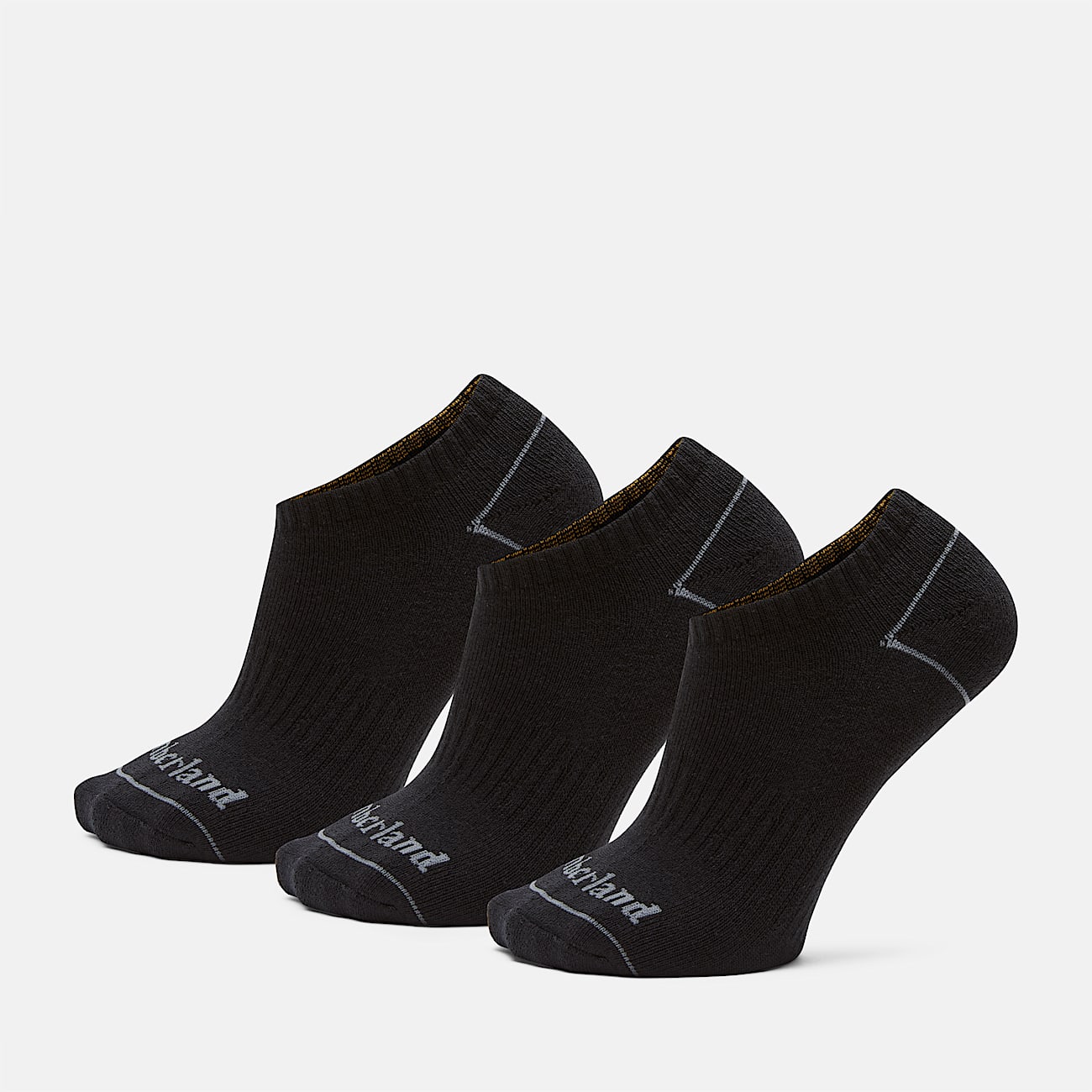 All Gender Bowden 3-Pack No Show Sock in Black