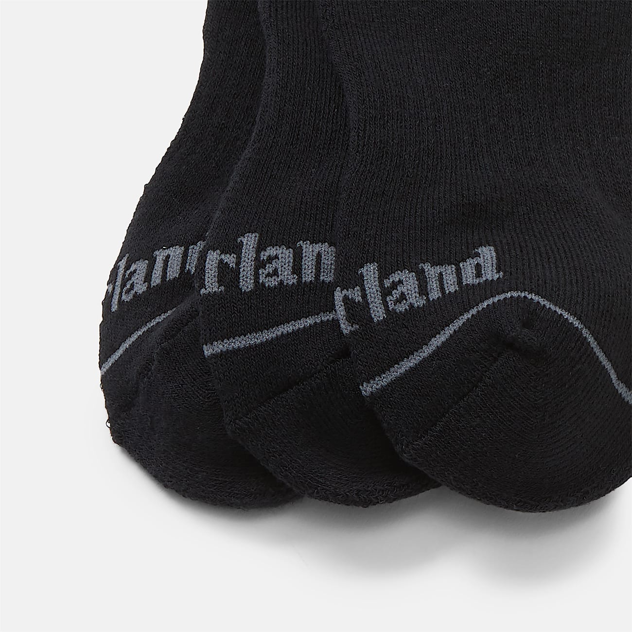 All Gender Bowden 3-Pack No Show Sock in Black