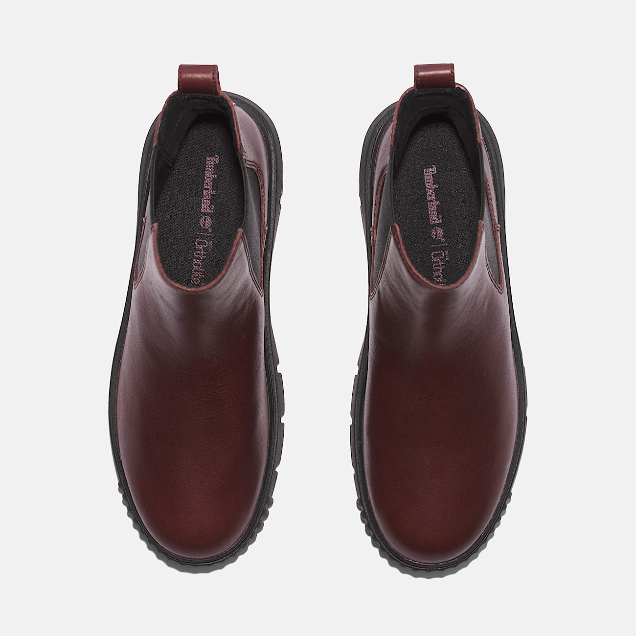 Stivale Chelsea Field Mid da Donna in rosso scuro - 2